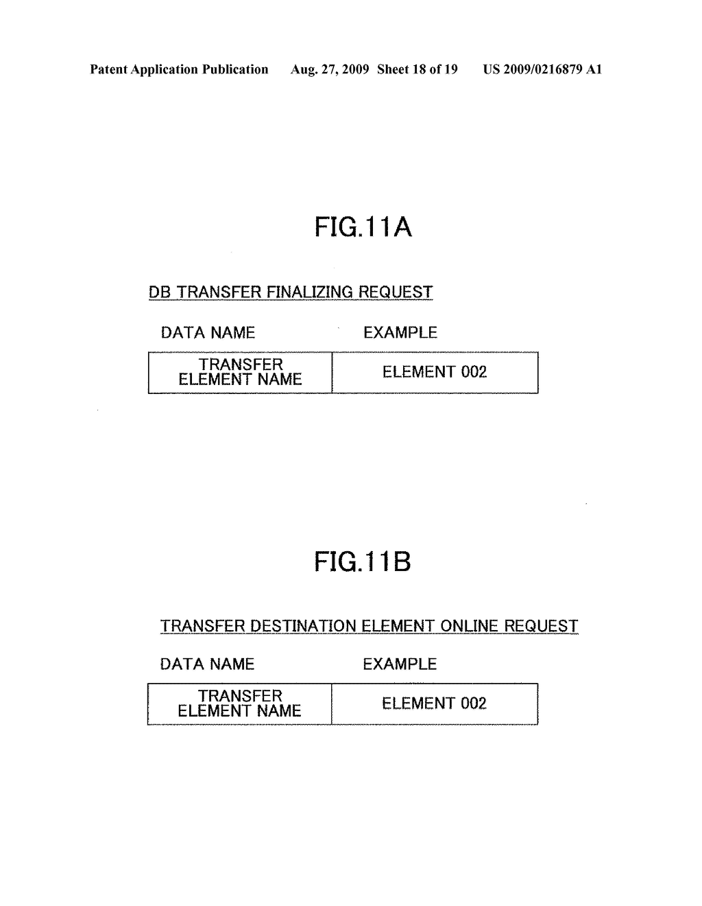 ELEMENT MANAGEMENT SYSTEM WITH FUNCTION TO TRANSFER DATABASE - diagram, schematic, and image 19