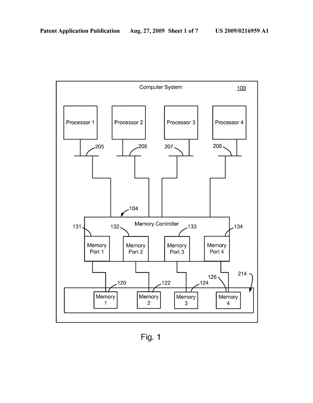 Multi Port Memory Controller Queuing - diagram, schematic, and image 02