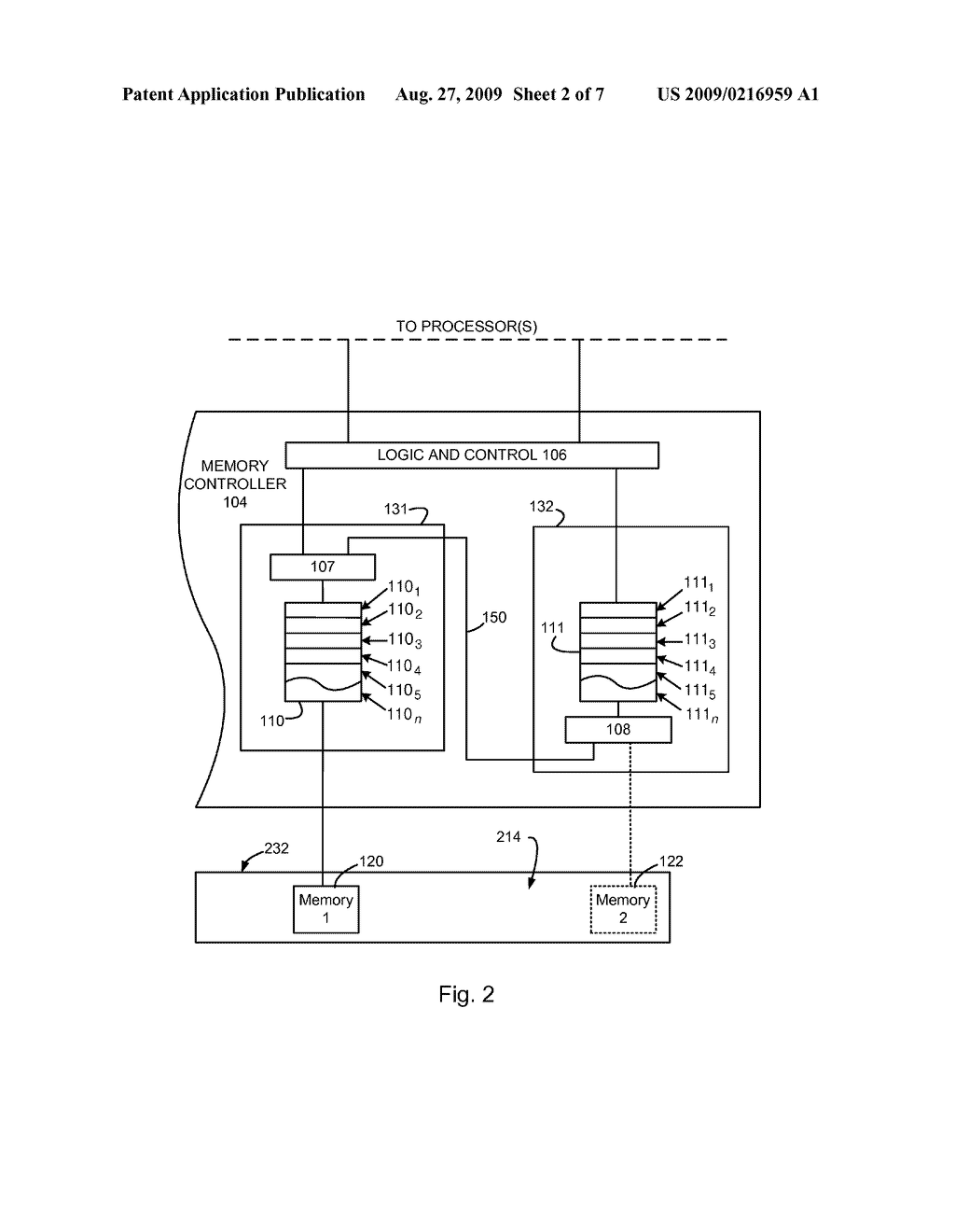 Multi Port Memory Controller Queuing - diagram, schematic, and image 03