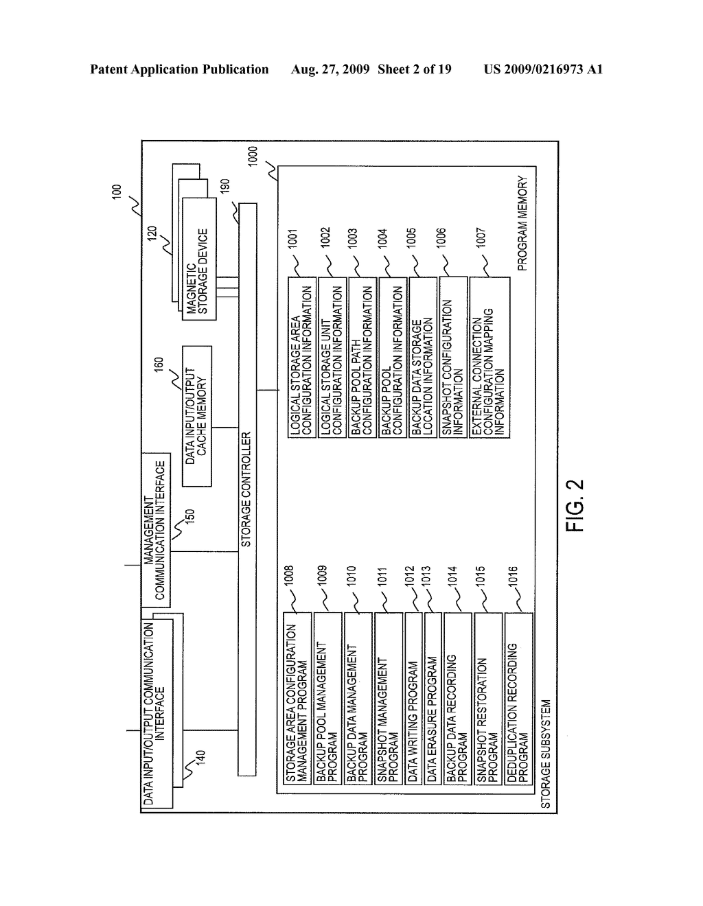 COMPUTER SYSTEM, STORAGE SUBSYSTEM, AND DATA MANAGEMENT METHOD - diagram, schematic, and image 03