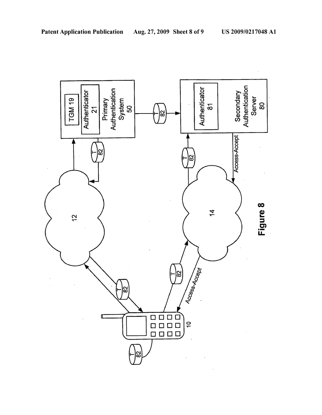 WIRELESS DEVICE AUTHENTICATION BETWEEN DIFFERENT NETWORKS - diagram, schematic, and image 09