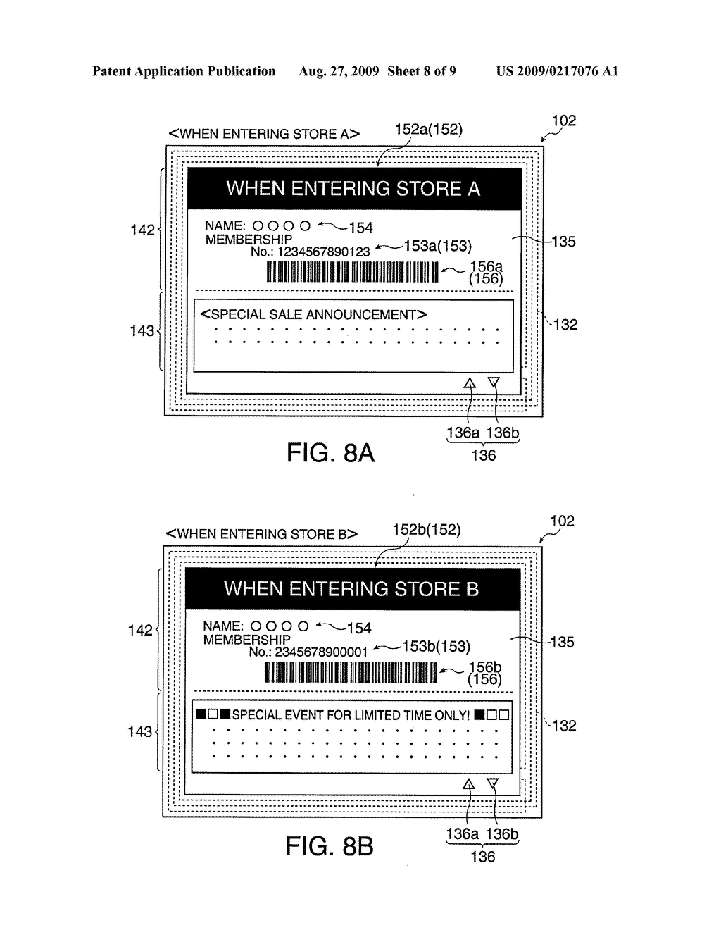 PERSONAL IDENTIFICATION MEDIUM, DISPLAY METHOD FOR A PERSONAL IDENTIFICATION MEDIUM, TIME AND ATTENDANCE MANAGEMENT SYSTEM, AND CUSTOMER INFORMATION MANAGEMENT SYSTEM - diagram, schematic, and image 09