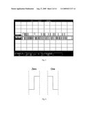 Method for detecting and correcting data errors in an RF data link diagram and image