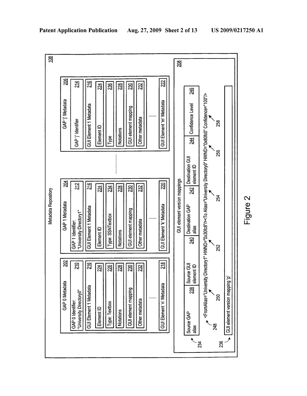 GRAPHICAL USER INTERFACE METADATA EVOLUTION TOOL - diagram, schematic, and image 03