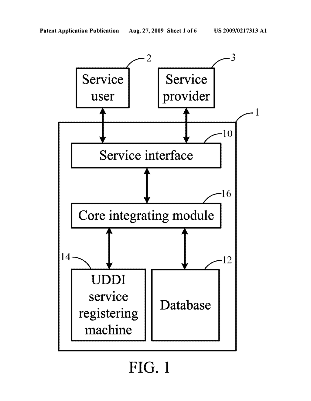 WEB SERVICE REGISTING SYSTEM WITH SERVICE EVALUATION AND UTILITY KNOWLEDGE - diagram, schematic, and image 02
