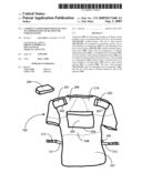 Garment Configured for Selective Accommodation of Heating or Cooling Packs diagram and image