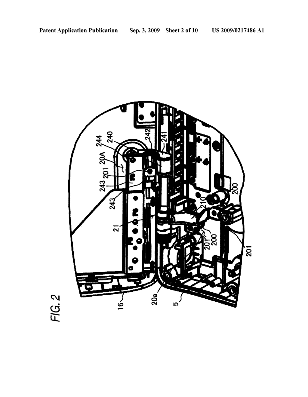 HINGE DEVICE AND ELECTRONIC APPARATUS - diagram, schematic, and image 03