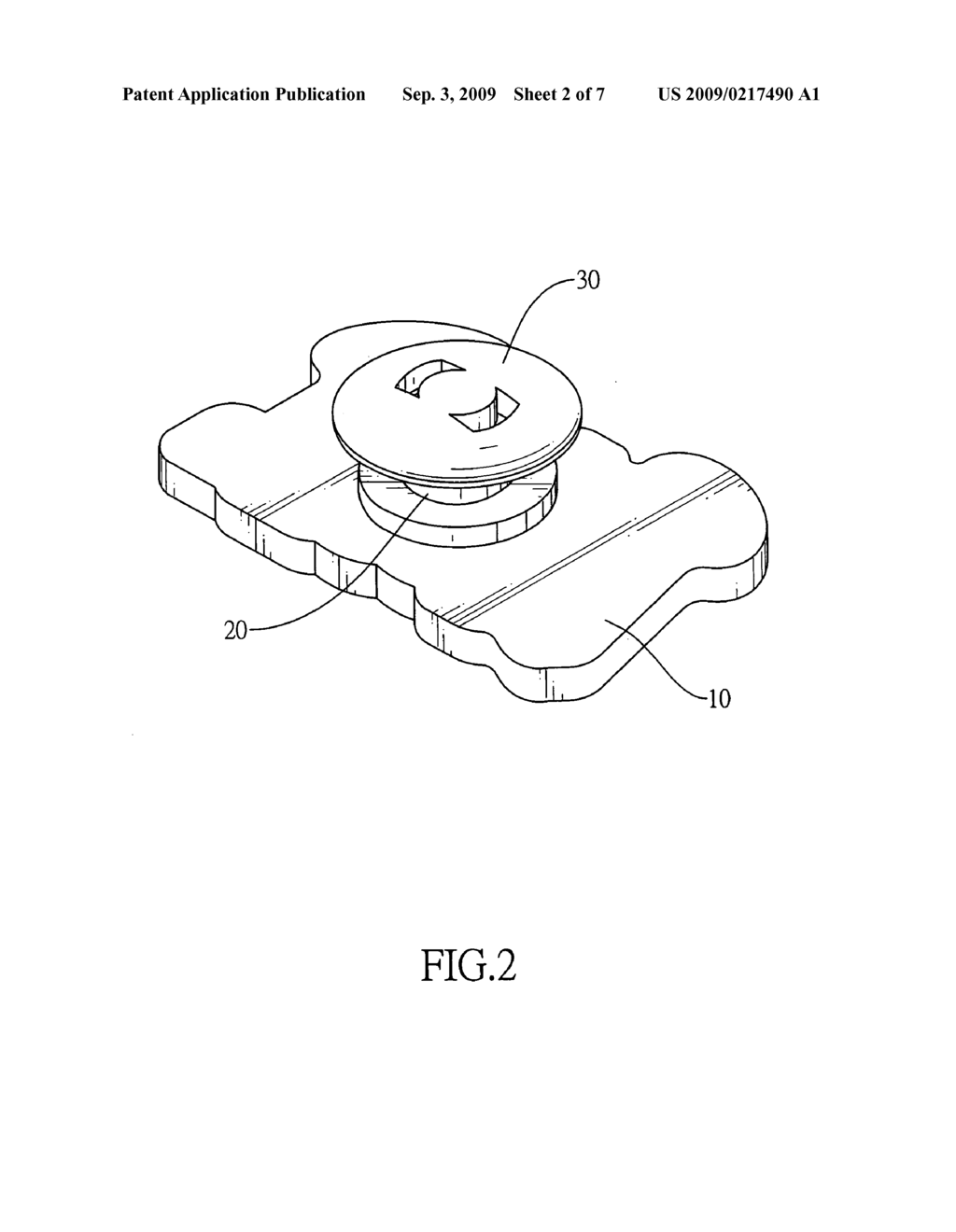 Decorative button - diagram, schematic, and image 03