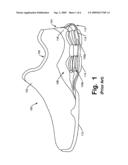 FOOT-SUPPORT STRUCTURES WITH ADDITIONAL SHEAR SUPPORT AND PRODUCTS CONTAINING SUCH SUPPORT STRUCTURES diagram and image