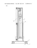 Production Method for Container Packing Filler and Tubular Net Rolling Apparatus diagram and image