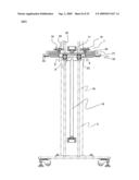 Production Method for Container Packing Filler and Tubular Net Rolling Apparatus diagram and image