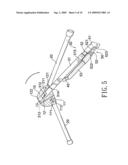 Foldable saxophone stand diagram and image