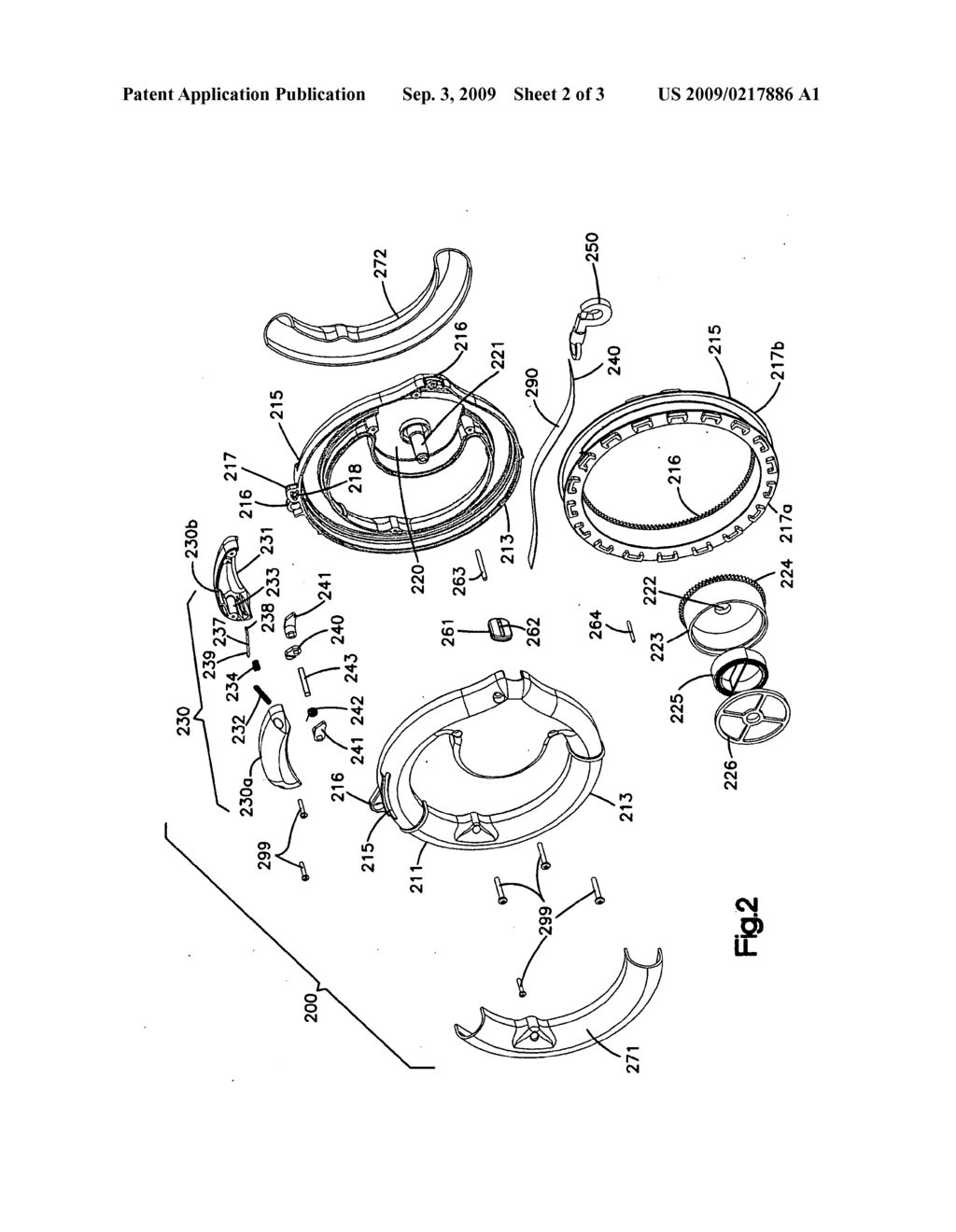 RING-SHAPED RETRACTABLE PET LEAD - diagram, schematic, and image 03