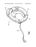 RING-SHAPED RETRACTABLE PET LEAD diagram and image