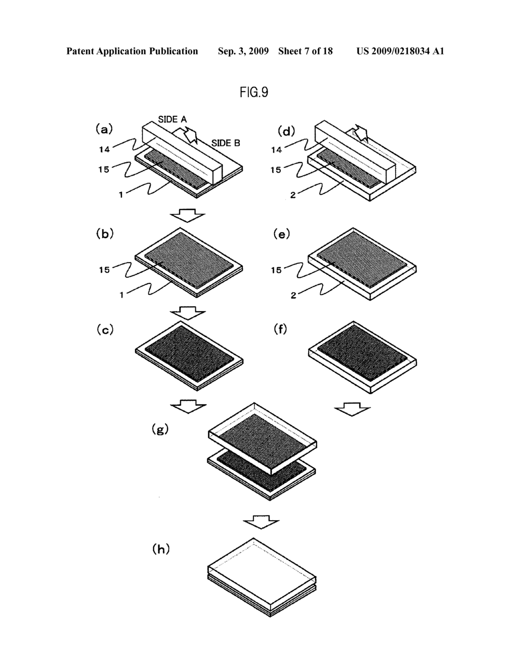 METHOD OF MANUFACTURING A DISPLAY - diagram, schematic, and image 08