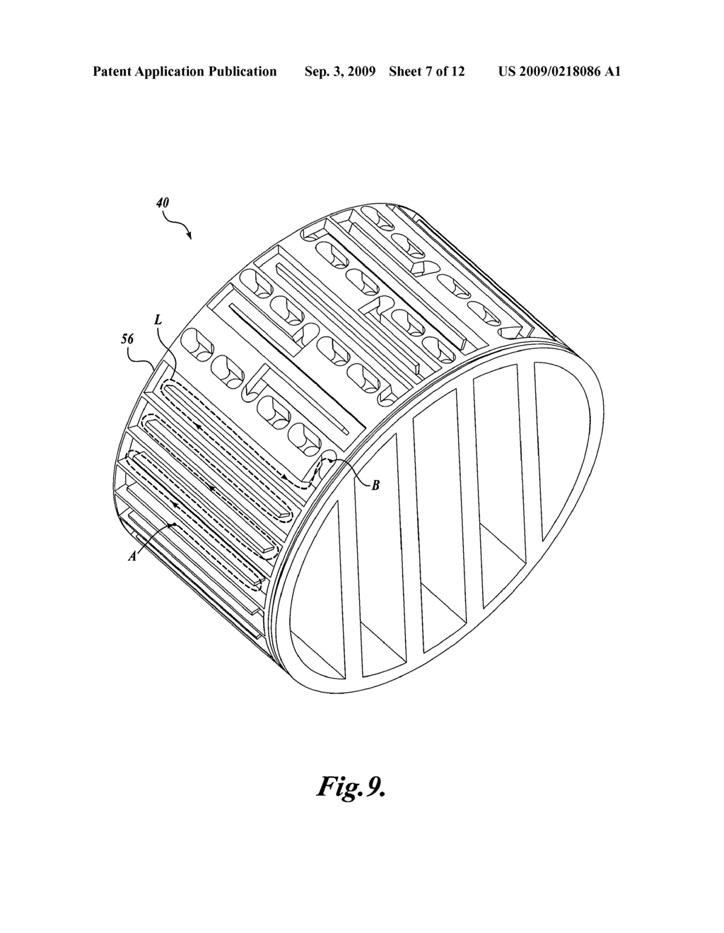 HEAT EXCHANGER FOR A ROCKET ENGINE - diagram, schematic, and image 08