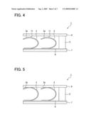 Thermal conduction structure, composite material, and method of producing the material diagram and image