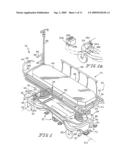 PATIENT SUPPORT APPARATUS WITH POWERED WHEEL diagram and image