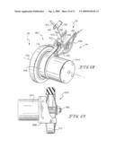 PATIENT SUPPORT APPARATUS WITH POWERED WHEEL diagram and image