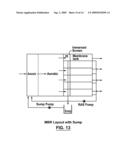 INVERTED AERATED IMMERSED SCREEN, SCREEN ASSEMBLY AND OPERATING PROCESS diagram and image