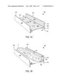 Elevated microwave heating construct diagram and image