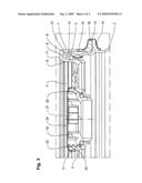 Wide-neck drum of thermoplastic material diagram and image