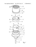 FLUID PRODUCT DISPENSING MEMBER AND A DISPENSER PROVIDED THEREWITH diagram and image