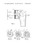 Arrangement for and method of accurately aiming at direct part markings prior to being imaged and electro-optically read diagram and image