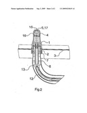 Spray nozzle for fluidized bed device diagram and image