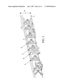 AIRCRAFT STRUCTURE WITH HINGE RIB ASSEMBLY diagram and image