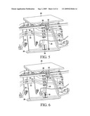 AIRCRAFT STRUCTURE WITH HINGE RIB ASSEMBLY diagram and image