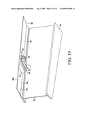 AIRCRAFT STRUCTURE WITH HINGE RIB ASSEMBLY diagram and image