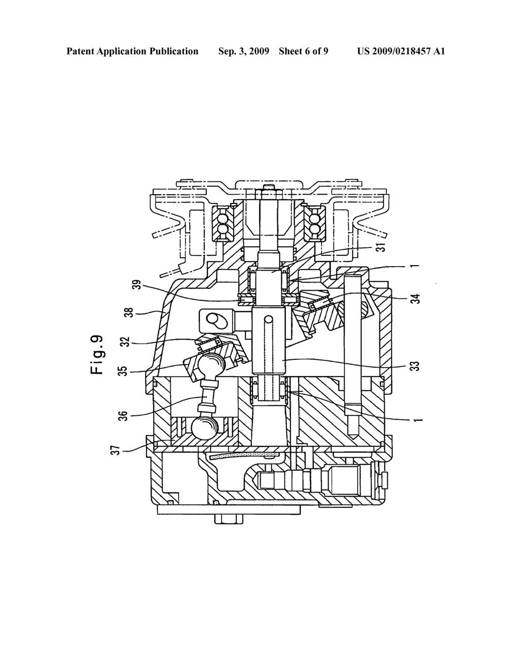 Shell type needle roller bearing, support structure for compressor spindle, and support structure for piston pump driving portion - diagram, schematic, and image 07