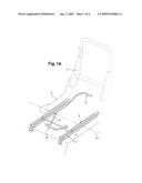 MECHANISM FOR LOCKING THE RAILS OF A MOTOR VEHICLE SEAT diagram and image