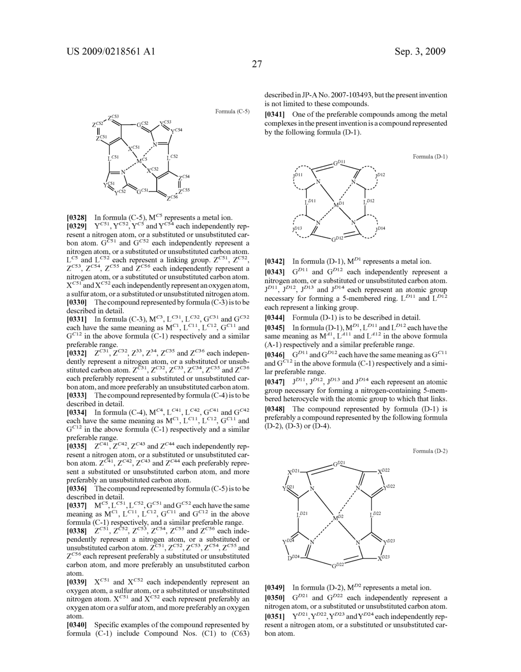 Organic electroluminescence element - diagram, schematic, and image 29