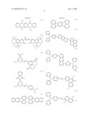 Organic electroluminescence element diagram and image