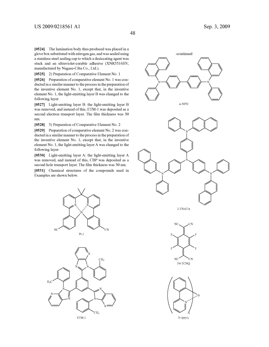 Organic electroluminescence element - diagram, schematic, and image 50