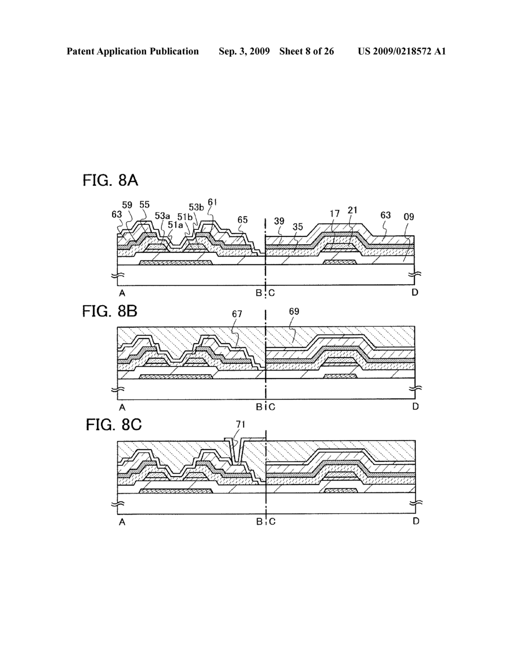 THIN-FILM TRANSISTOR AND DISPLAY DEVICE - diagram, schematic, and image 09