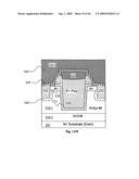 Self-aligned slotted accumulation-mode field effect transistor (AccuFET) structure and method diagram and image