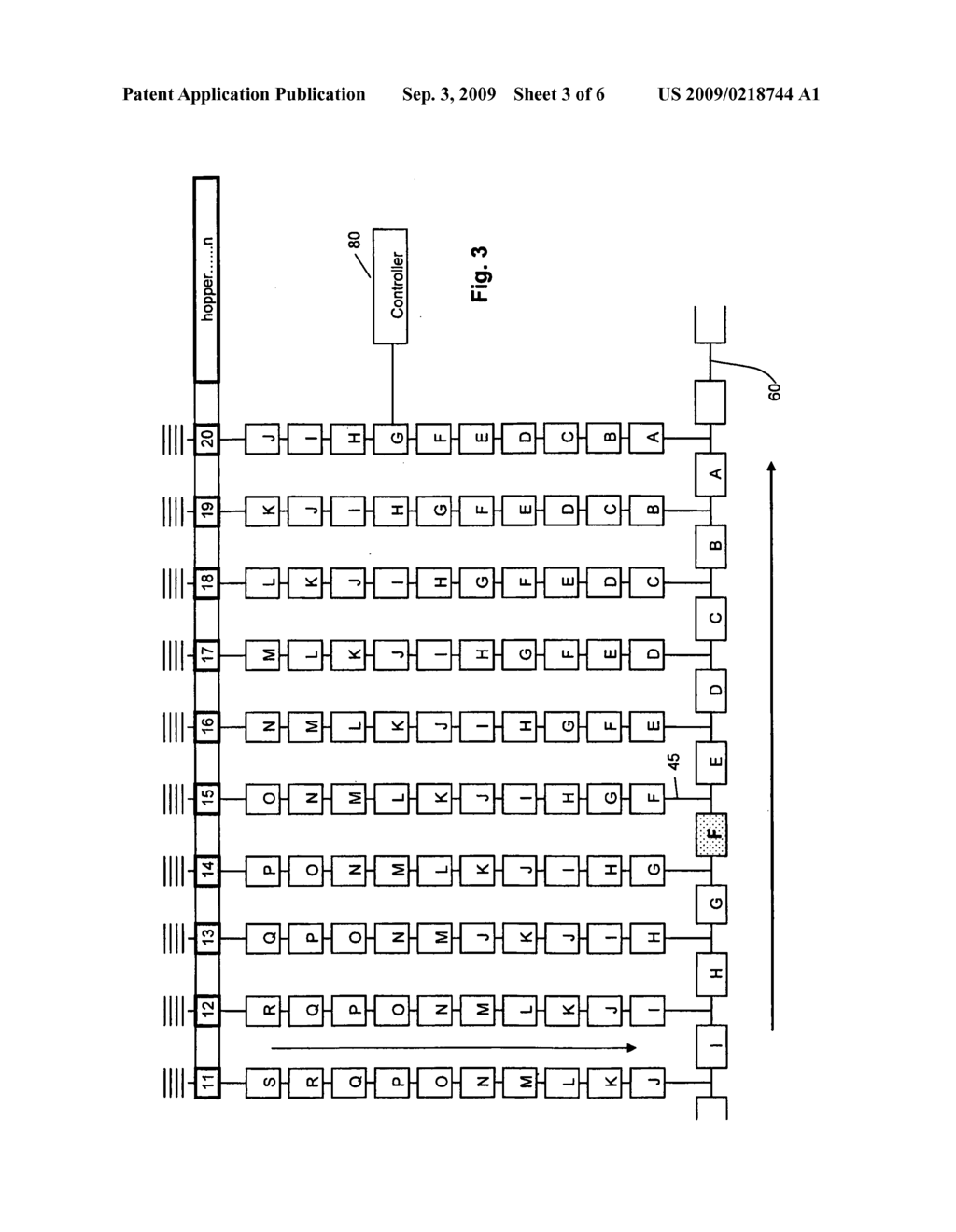 Printed product collecting device and method - diagram, schematic, and image 04