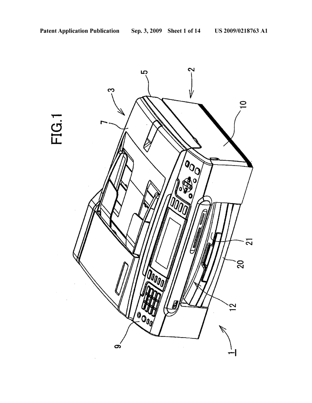 SHEET CONVEYING DEVICE AND IMAGE RECORDING APPARATUS - diagram, schematic, and image 02