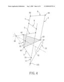 SHOCK-ABSORBING SUSPENSION DEVICE FOR A WHEELED VEHICLE diagram and image