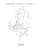 SHOCK-ABSORBING SUSPENSION DEVICE FOR A WHEELED VEHICLE diagram and image