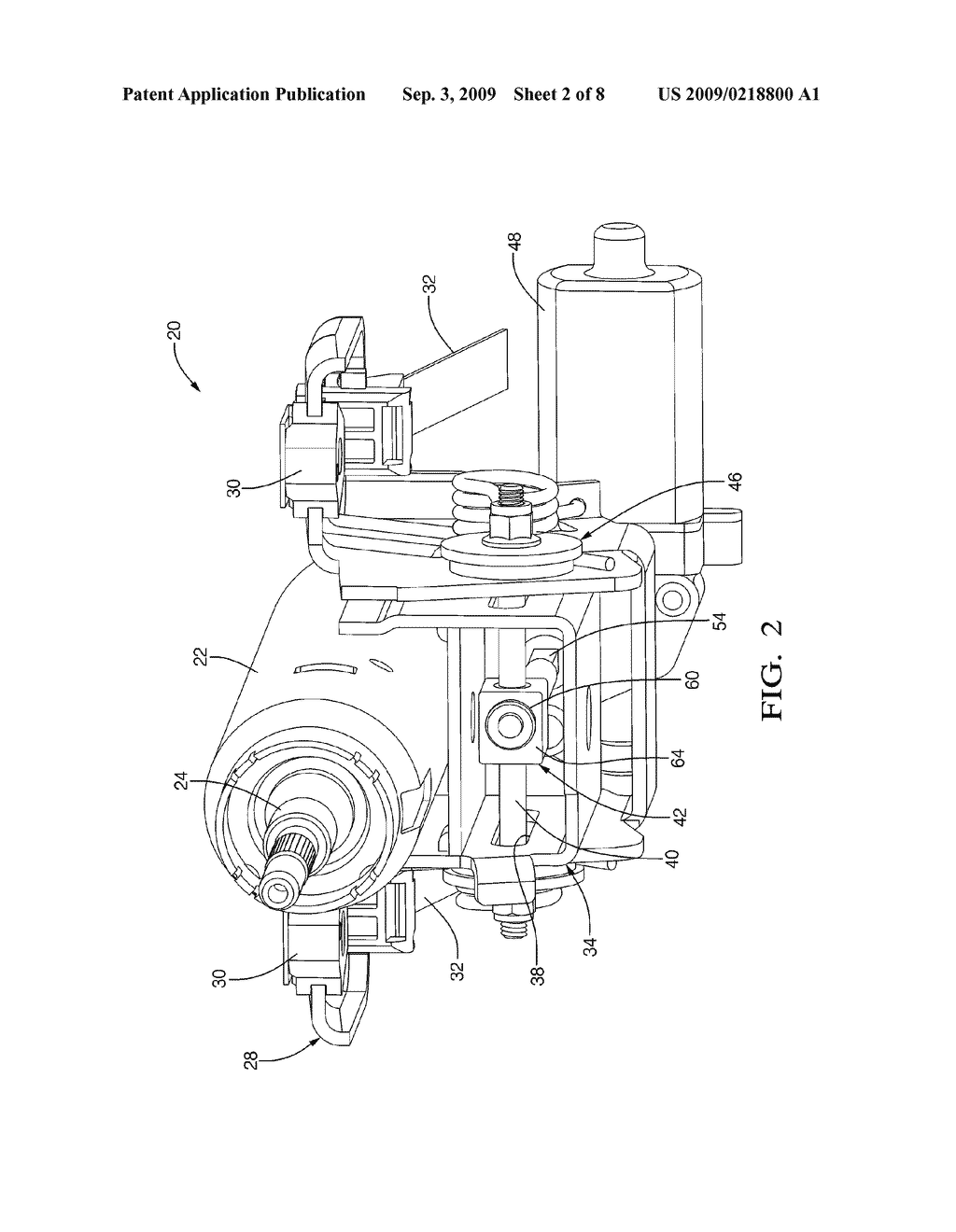 STEERING COLUMN WITH RAKE AND TELESCOPE ADJUSTMENT - diagram, schematic, and image 03