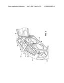 VEHICLE BUMPER FASCIA RETAINER diagram and image