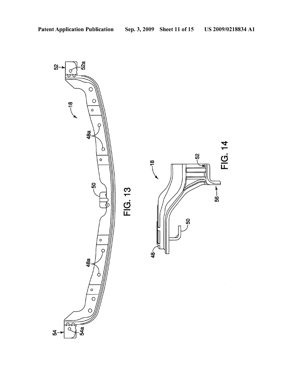 VEHICLE BUMPER FASCIA RETAINER - diagram, schematic, and image 12