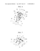 INSTALLATION STRUCTURE OF RESIN GARNISH diagram and image