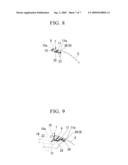 INSTALLATION STRUCTURE OF RESIN GARNISH diagram and image