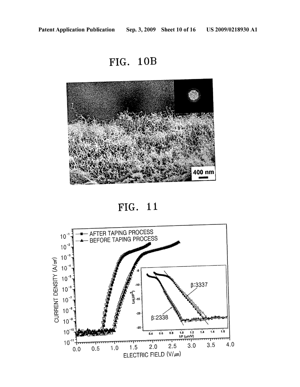 ELECTRON EMISSION SOURCE, ELECTRIC DEVICE USING THE SAME, AND METHOD OF MANUFACTURING THE ELECTRON EMISSION SOURCE - diagram, schematic, and image 11