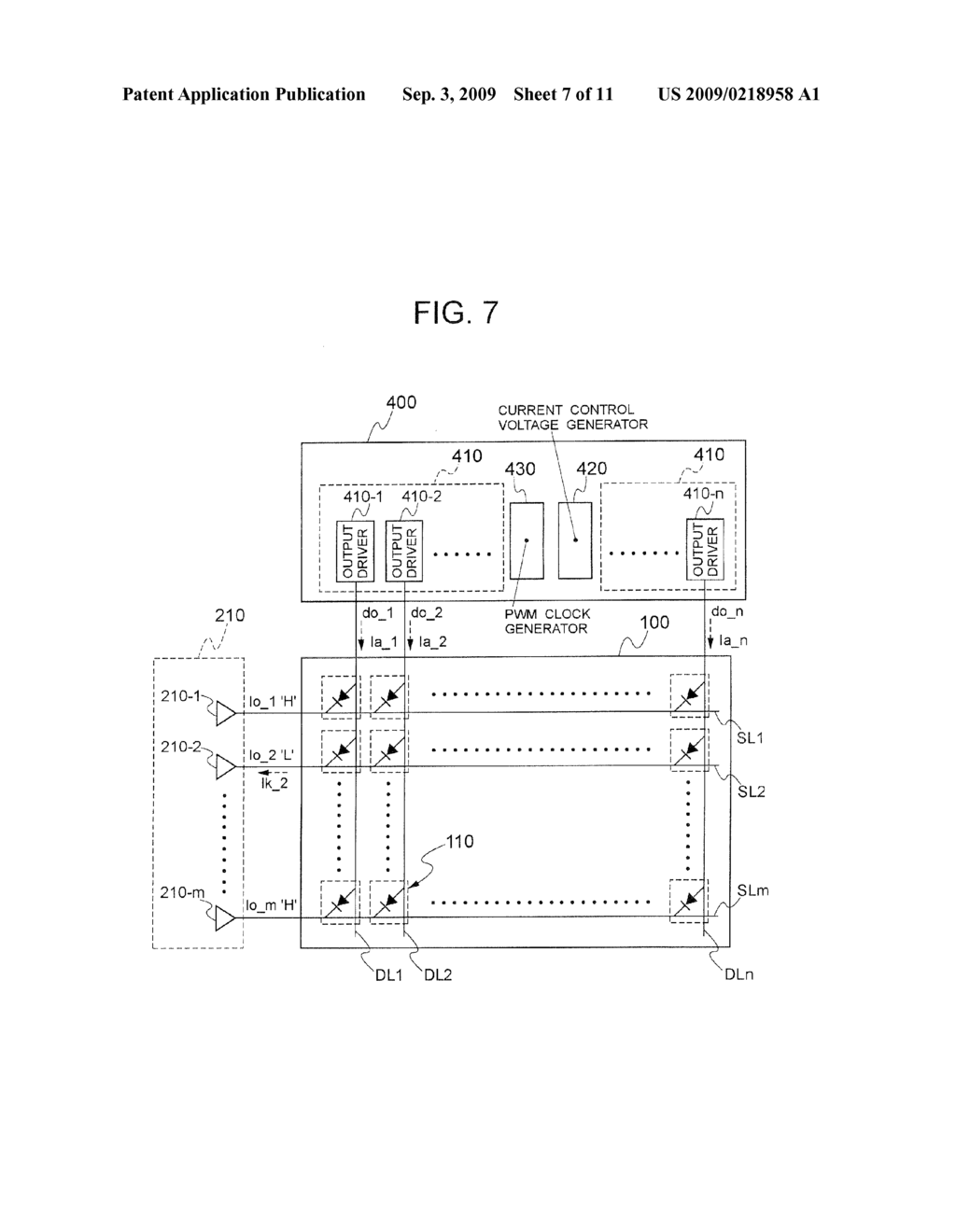 DISPLAY PANEL DRIVE APPARATUS - diagram, schematic, and image 08